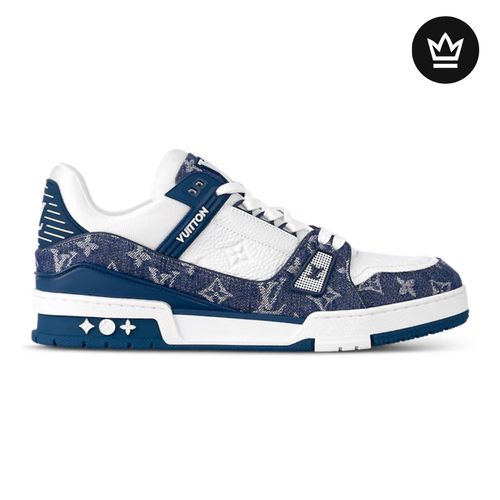 Louis Vitton LV Trainer White Blue