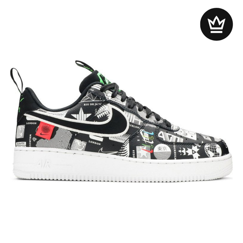 Nike Air Force 1 '07 LX 'Worldwide Pack - Black'