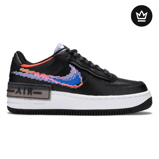 Nike Air Force 1 Shadow SE 'Pixel Swoosh - Off Noir