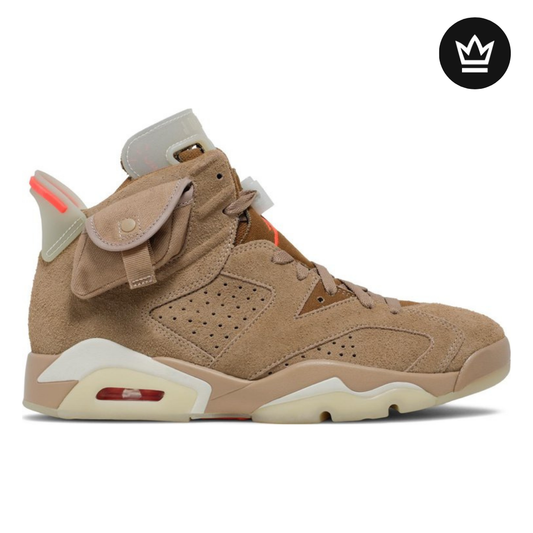 Travis Scott x Air Jordan 6 Retro 'British Khaki'