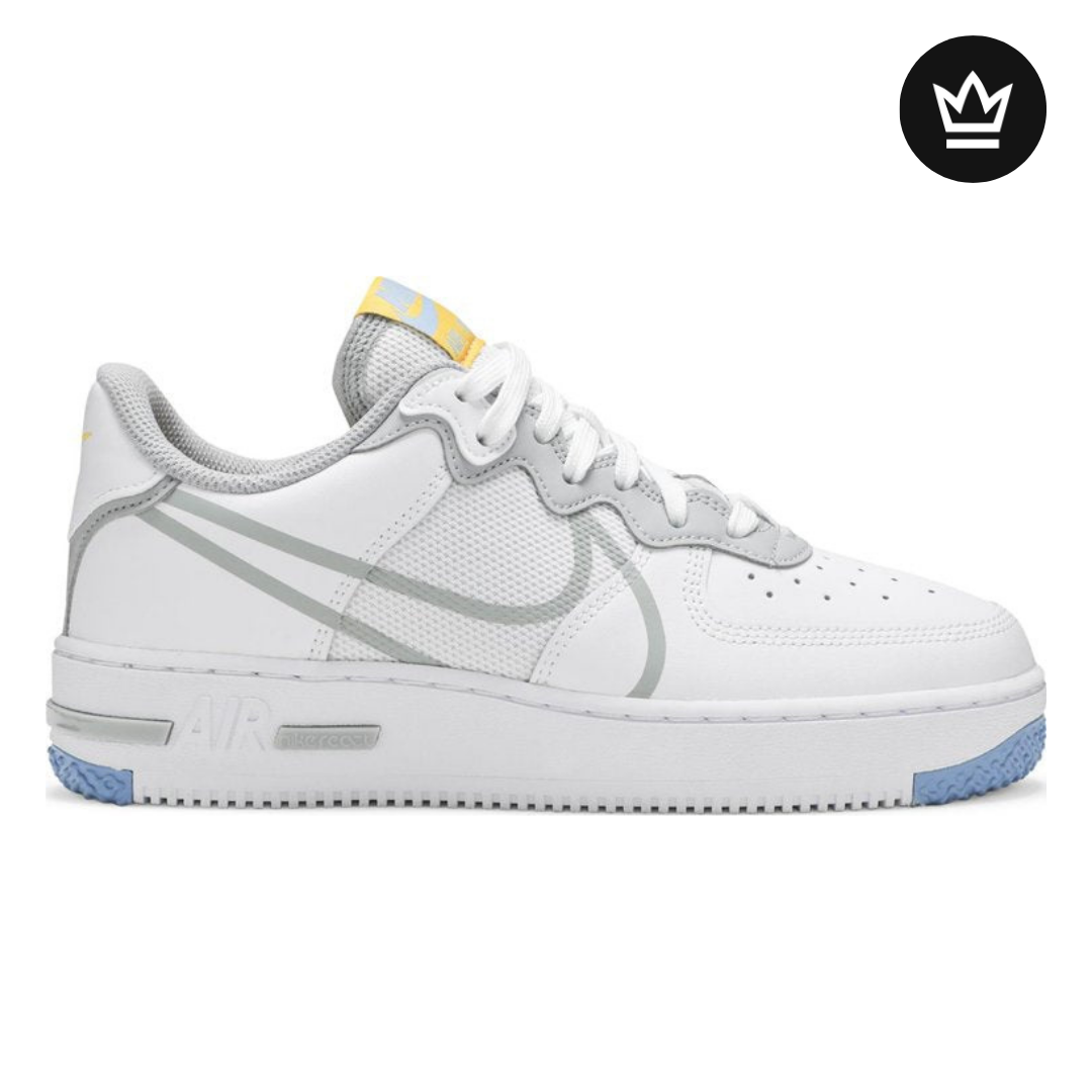 Nike Air Force 1 React 'Smoke Grey Gold'