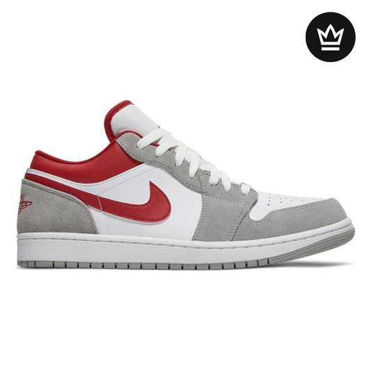 Nike Air Jordan 1 Low SE 'Light Smoke Grey Gym Red'
