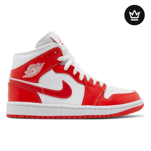 Nike Air Jordan 1 Mid 'Habanero Red'