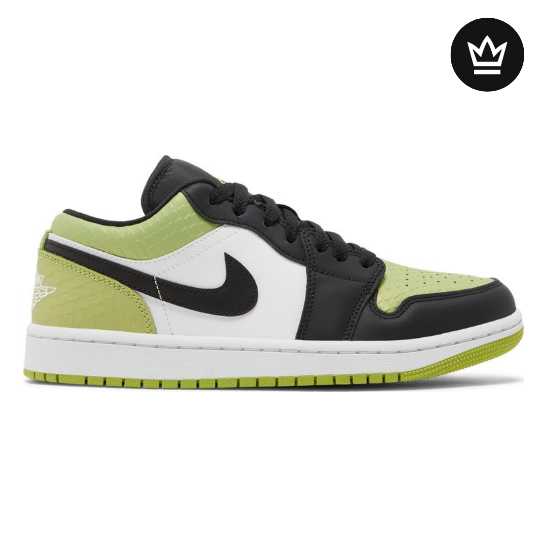 Nike Air Jordan 1 Low SE 'Vivid Green Snakeskin'