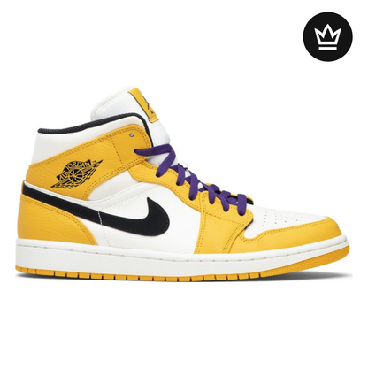 Nike Air Jordan 1 Mid 'Lakers'