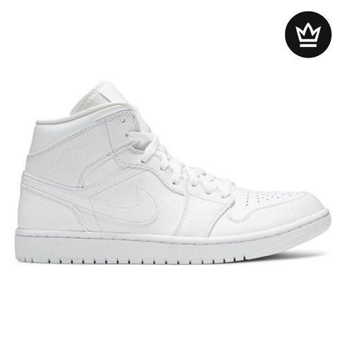 Nike Air Jordan 1 Mid 'Triple White'