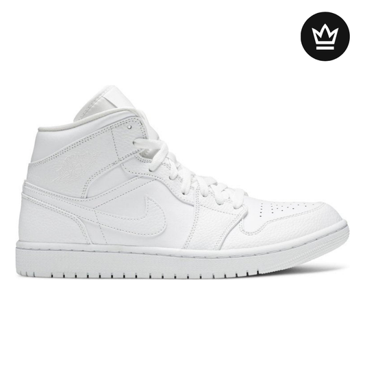 Nike Air Jordan 1 Mid 'Triple White'