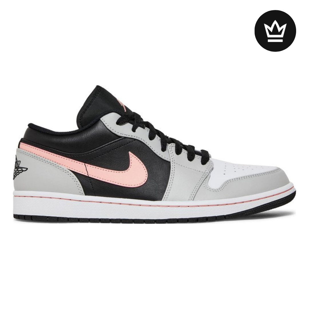 Nike Air Jordan 1 Low 'Grey Fog Bleached Coral'