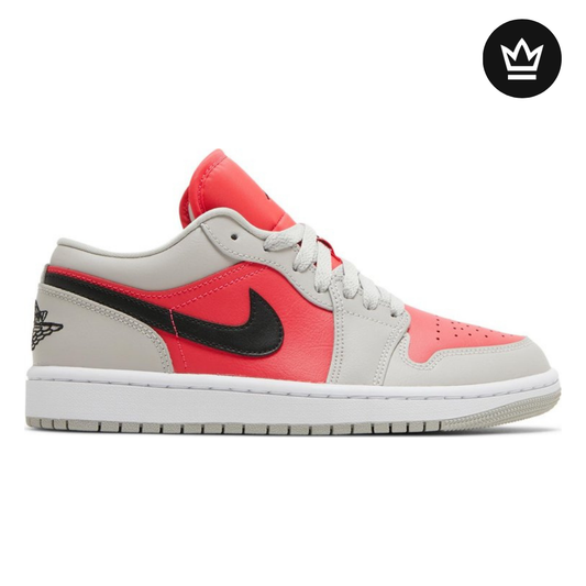 Nike Air Jordan 1 Low 'Light Iron Ore Siren Red'