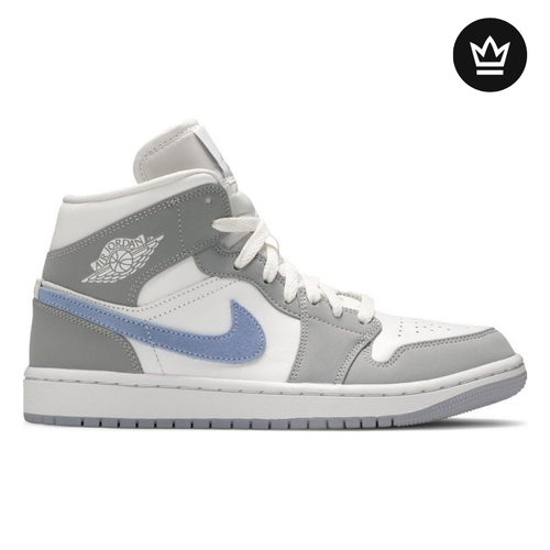 Nike Air Jordan 1 Mid 'Wolf Grey Aluminum'