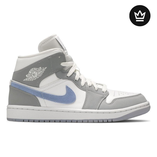 Nike Air Jordan 1 Mid 'Wolf Grey Aluminum'
