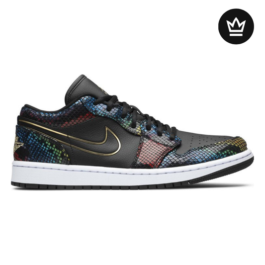 Nike Air Jordan 1 Low 'Multi Snakeskin'