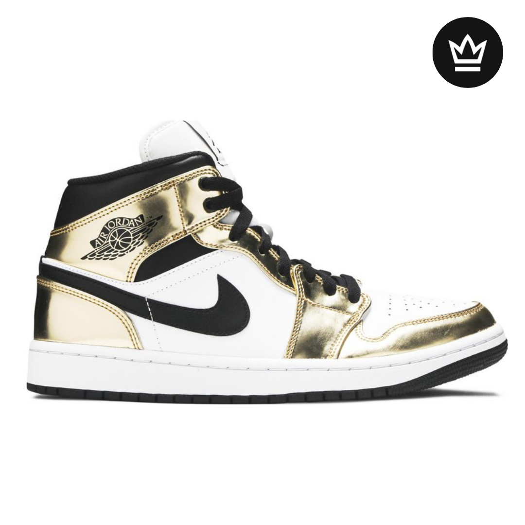 Nike Air Jordan 1 Mid SE 'Metallic Gold'