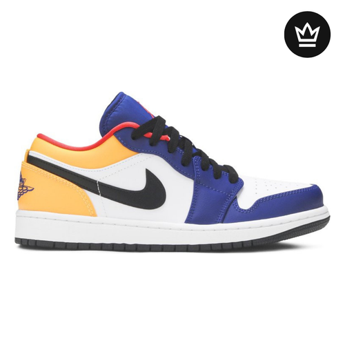Nike Air Jordan 1 Low 'White Deep Royal Blue'