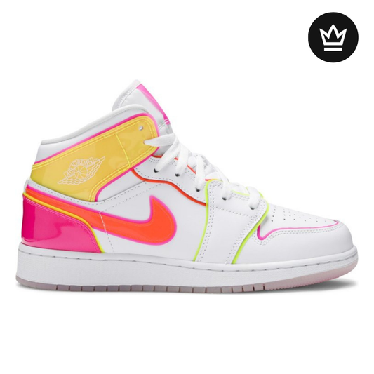 Nike Air Jordan 1 Mid SE GS 'Edge Glow'