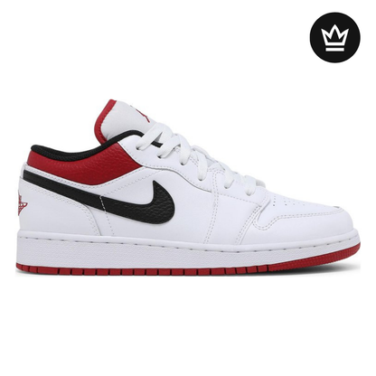Nike Air Jordan 1 Low GS 'White Gym Red'
