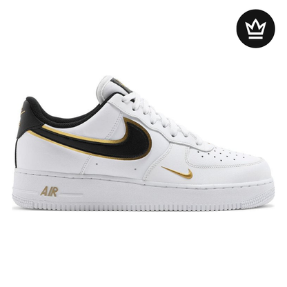 Nike Air Force 1 '07 LV8 'Metallic Swoosh Pack - White Metallic Gold'