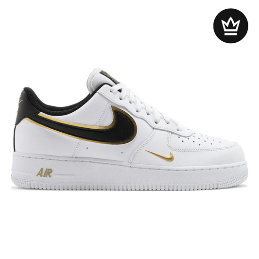 Nike Air Force 1 '07 LV8 'Metallic Swoosh Pack - White Metallic Gold'