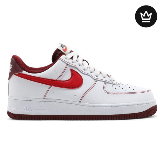 Nike Air Force 1 '07 'White University Red'