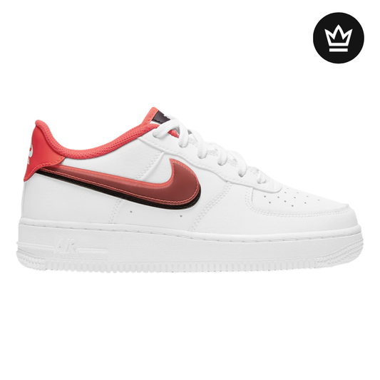 Nike Air Force 1 LV8 GS 'Double Swoosh - Bright Crimson'