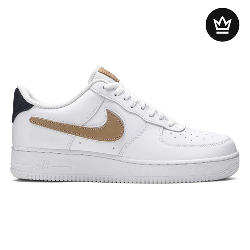 Nike Air Force 1 Low '07 LV8 'Removable Swoosh - White Vachetta Tan'