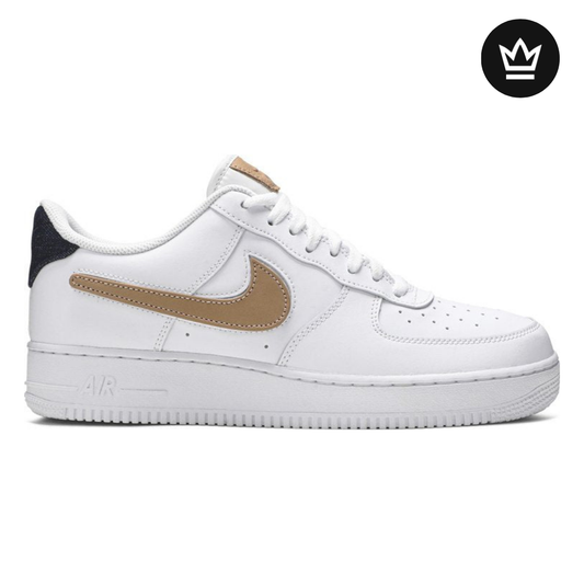 Nike Air Force 1 Low '07 LV8 'Removable Swoosh - White Vachetta Tan'