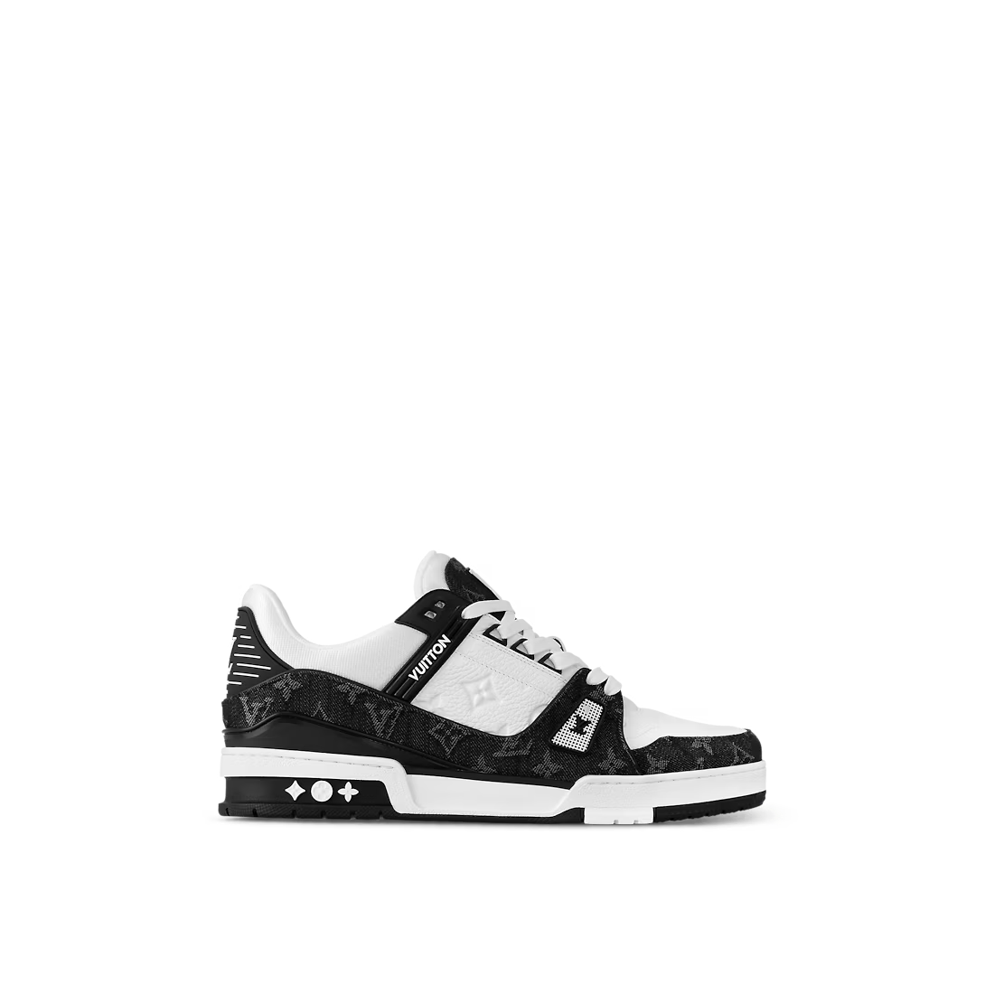Louis Vitton LV Trainer White Black