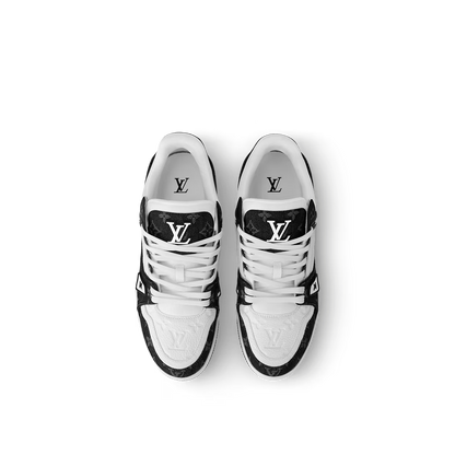 Louis Vitton LV Trainer White Black