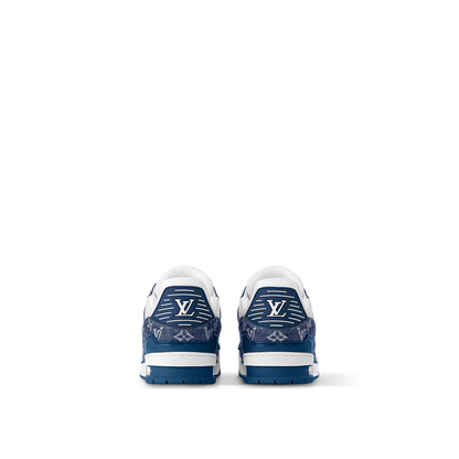 Louis Vitton LV Trainer White Blue