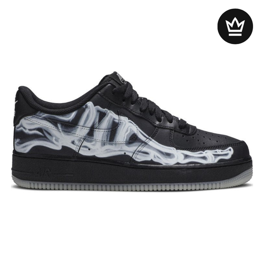 Nike Air Force 1 '07 QS 'Black Skeleton'