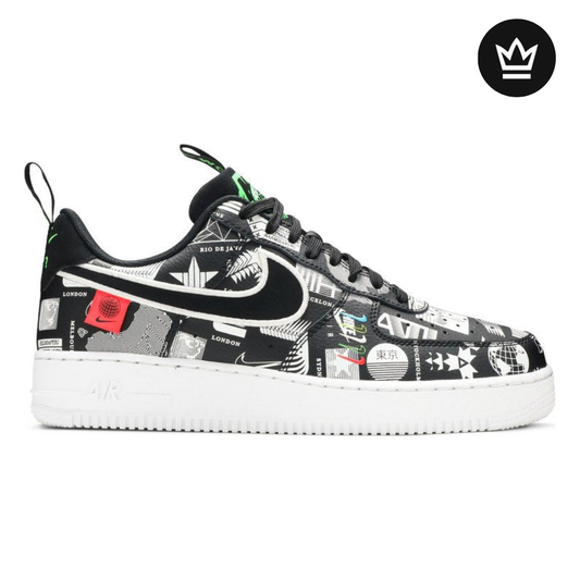 Nike Air Force 1 '07 LX 'Worldwide Pack - Black'